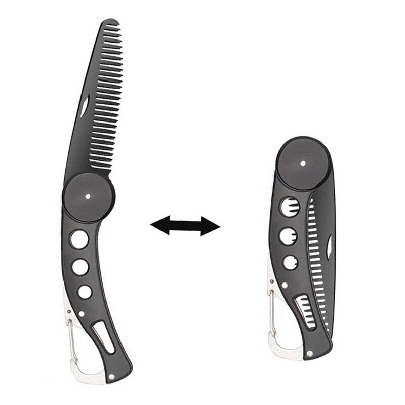 Foldable Comb Folding Pocket Clip