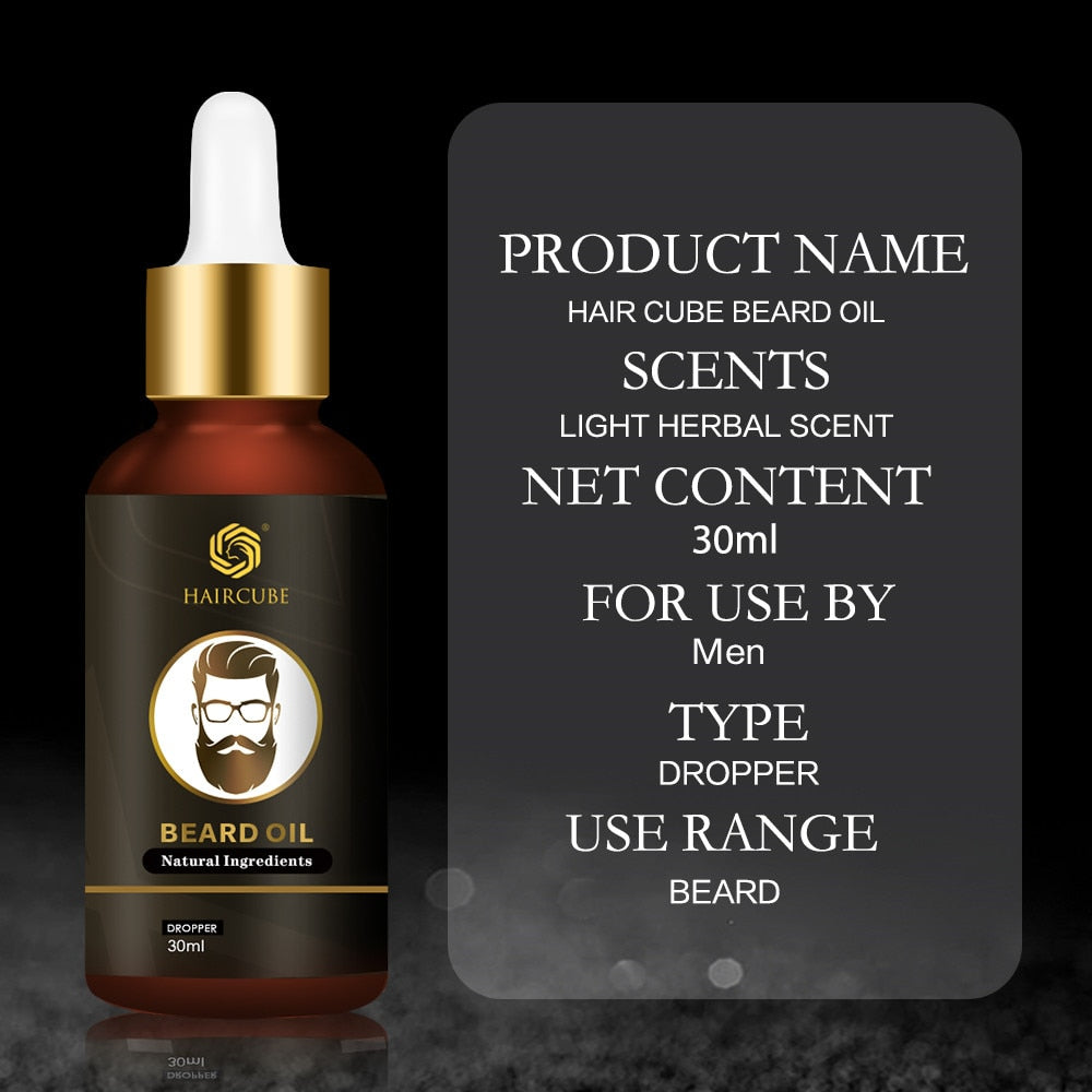 Beard Growth Essential Oil Natural Effective Thicken