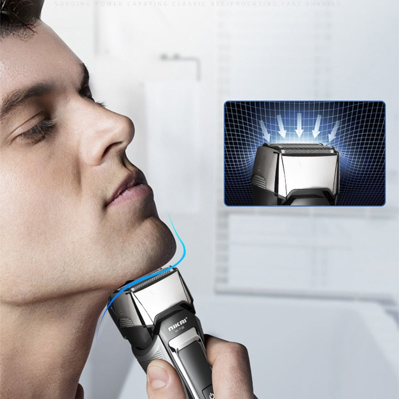 Titanium Rechargeable Electric Shaver