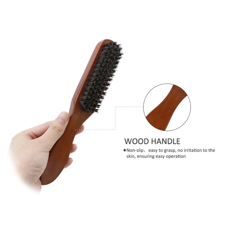 Barber Solid Wood Boar Shaving Brush