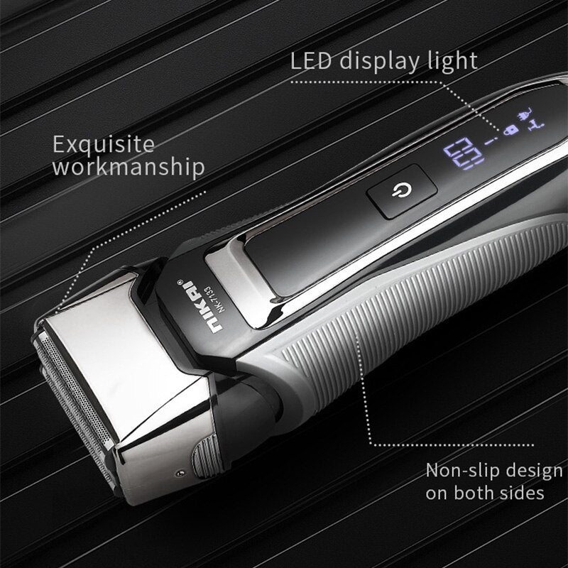 Titanium Rechargeable Electric Shaver