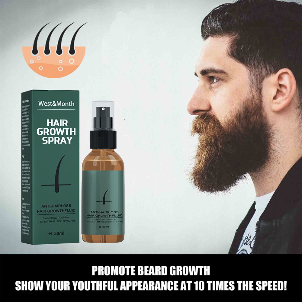 100% Natural Beard Growth Oil