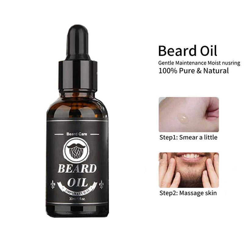 Beard Growth Kit Beard Hair Enhancer