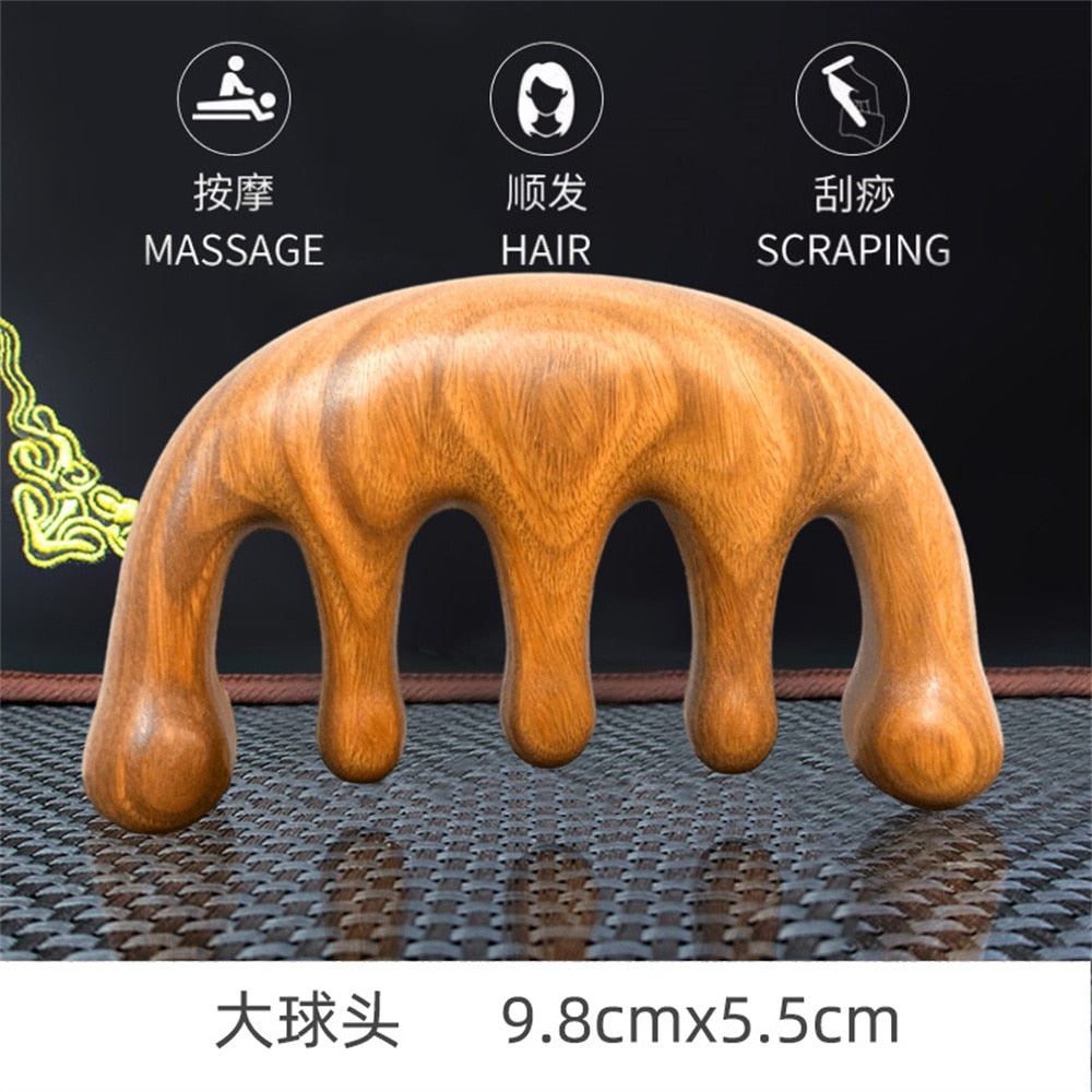 Wooden Hair Comb Natural Sandalwood Comb