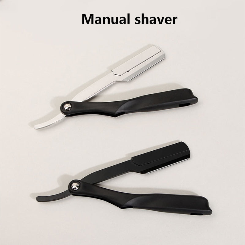 Old Style Shaver Manual Blade