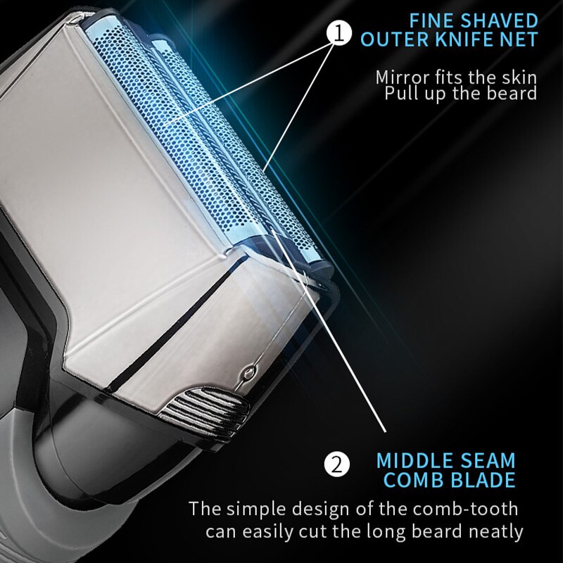 Titanium Rechargeable Electric Shaver